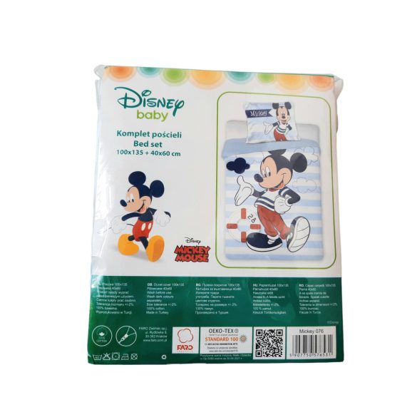 Disney Mickey ágynemű huzat garnitúra