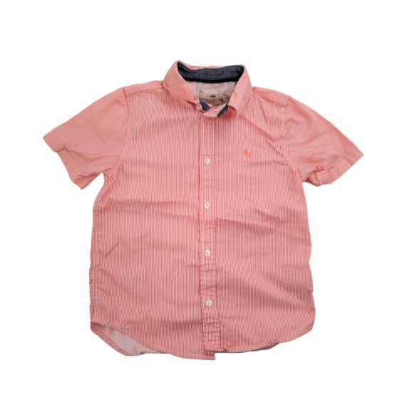 H&M  rózsaszín csíkos vászon ing