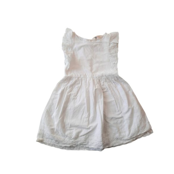H&M fehér csipkés vászon ruha 