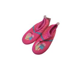Rózsaszín mintás úszócipő