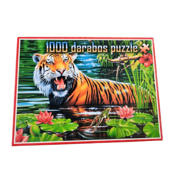 1000 darabos tigrises puzzle
