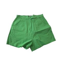 Zöld rövid vászon nadrág