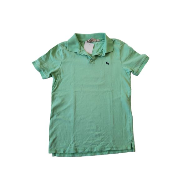 H&M zöld ingnyakú pamut póló