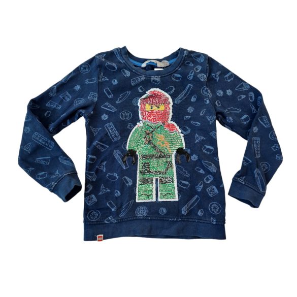 H&M kék ninjago pamut pulcsi