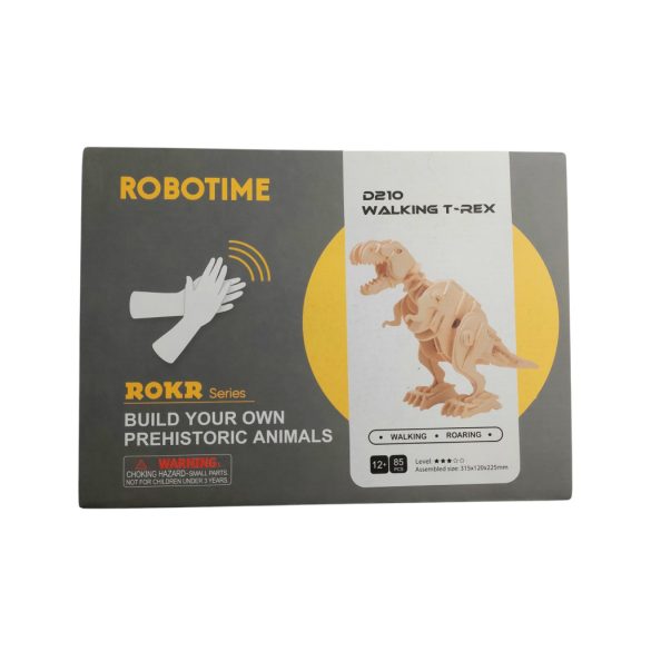 Robotime T-rex fa építőkészlet