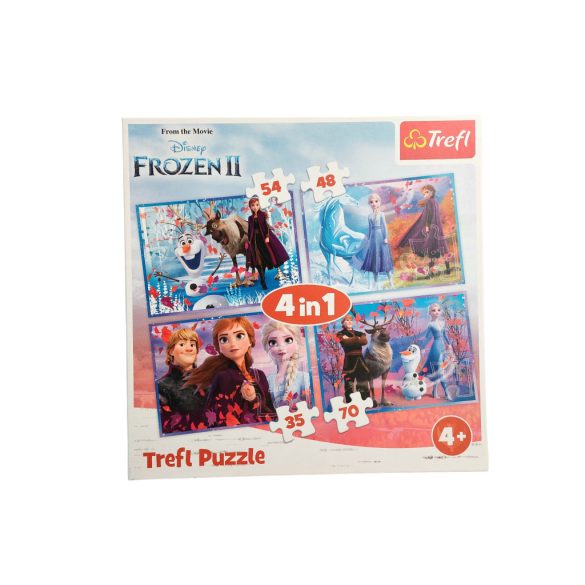 Trefl Frozen II 4 in 1 puzzle